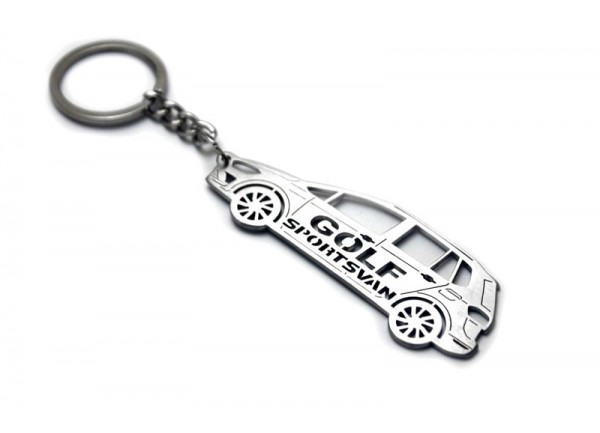 Keychain Volkswagen Golf Sportsvan 2014+ - (type STEEL)